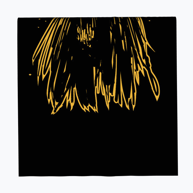 DØD&PINE- Yellow Rebemonster Beach Towel