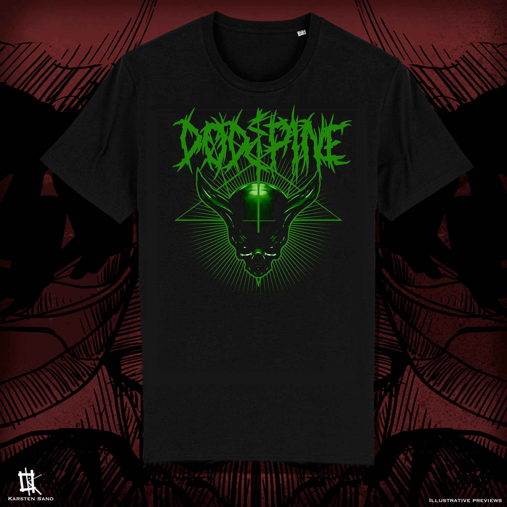 DØD&PINE — The Green Horned Skull